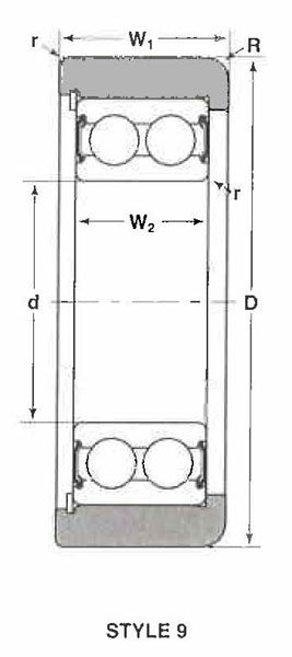 MG-5311-VZZA | Rodamientos guía del mástil | LILY Bearing